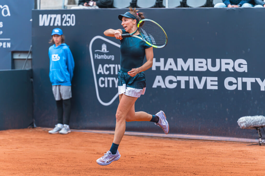msc hamburg ladies open 2026 viertelfinale tamara korpatsch(ger) anhelna kalnina(ukr)